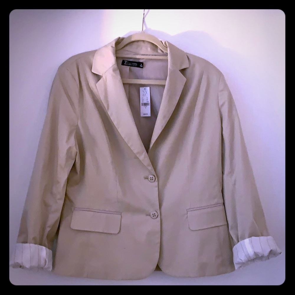 Khaki Colored Blazer